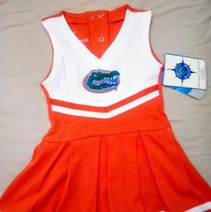 Florida Gator cheer suit 3-6 months